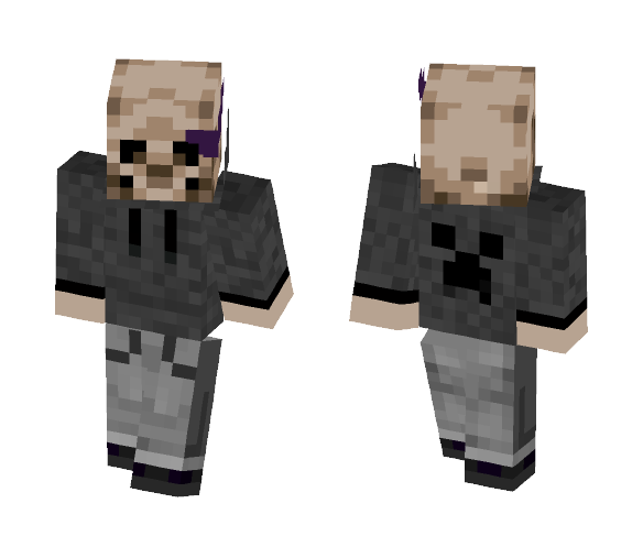 Skele Hoodie - Interchangeable Minecraft Skins - image 1