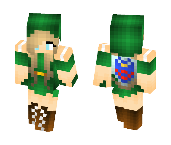 Girl Link - Girl Minecraft Skins - image 1
