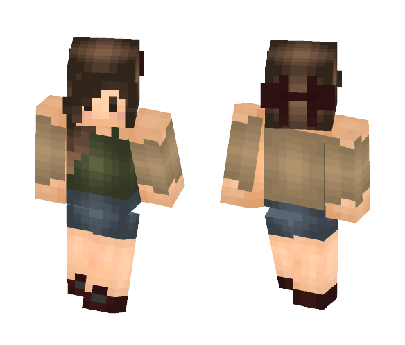 Download Free Cardigan Girl | fяαgιℓєѕαм Skin for Minecraft image 1 Cardigan Girl | fяαgιℓєѕαм - Girl Minecraft Skins - image 1
