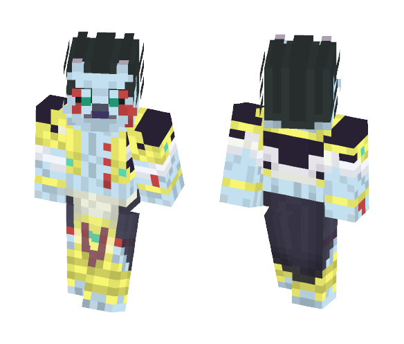 Yaksha [1.9 skin] - Male Minecraft Skins - image 1