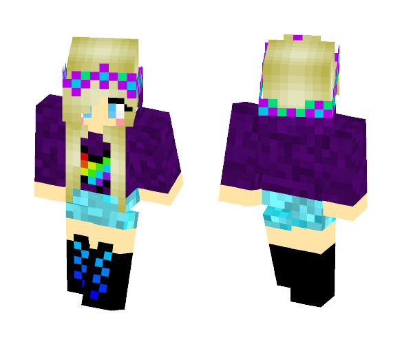 Teenage Girl - Girl Minecraft Skins - image 1