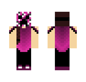 Pink creeper mask