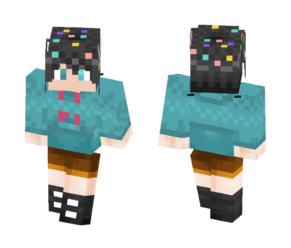 vanellope boy - Boy Minecraft Skins - image 1