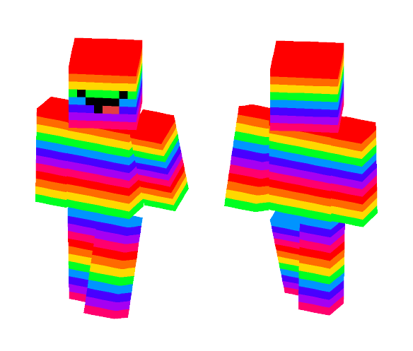 Paint.NET Test - Interchangeable Minecraft Skins - image 1