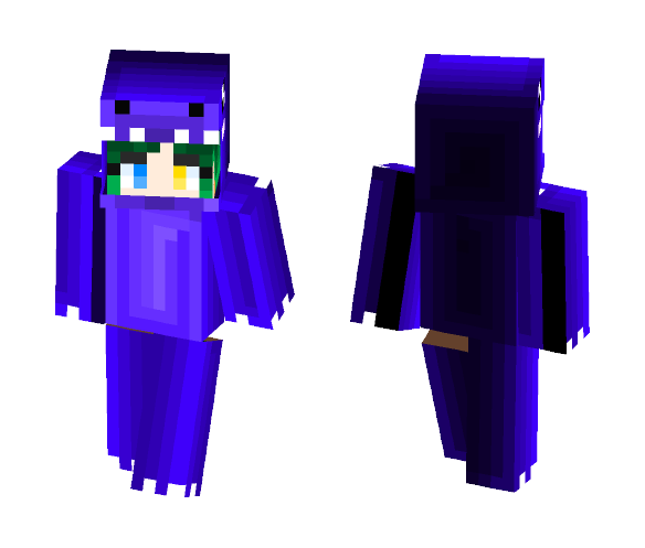 Cute Dino - Female Minecraft Skins - image 1