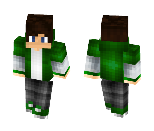 Download Free Limeapplesause Skin for Minecraft image 1 Limeapplesause - Male Minecraft Skins - image 1
