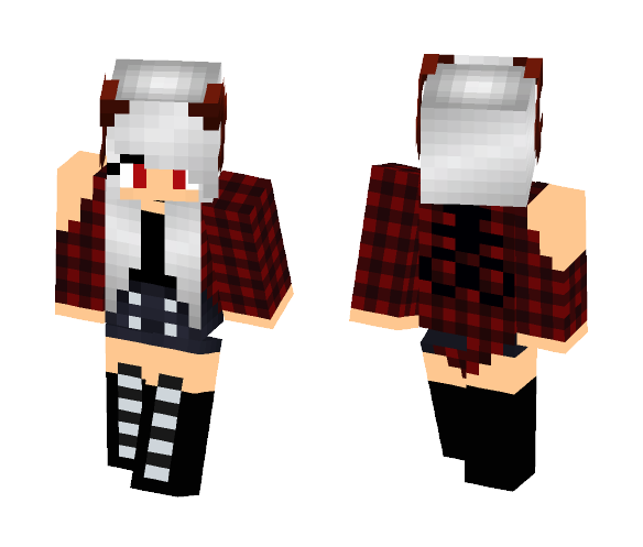 idk a skin i edited it xD - Female Minecraft Skins - image 1