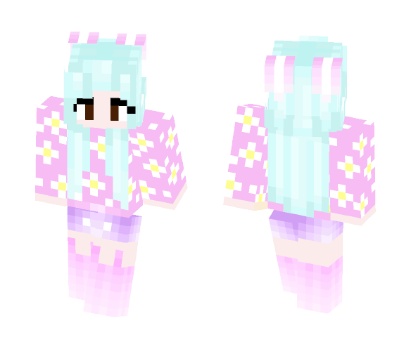 Kawaii Bunny Girl = w = - Girl Minecraft Skins - image 1