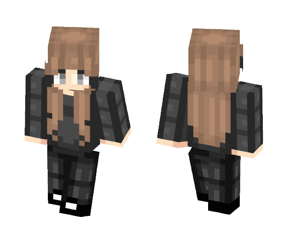Dark Colors - Female Minecraft Skins - image 1
