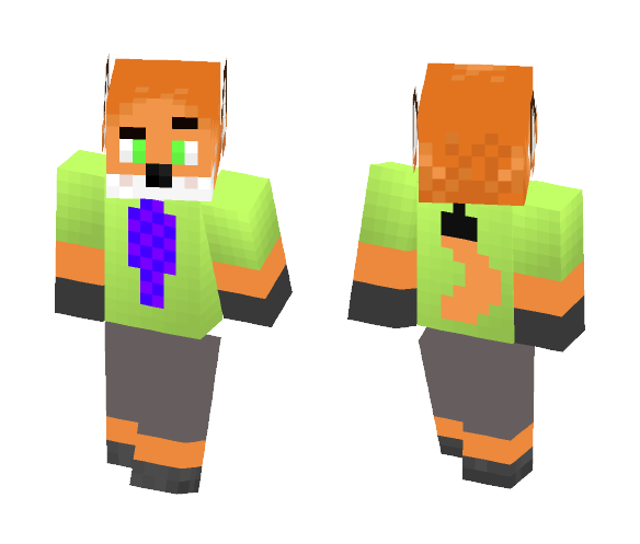 Nick Wilde - Male Minecraft Skins - image 1