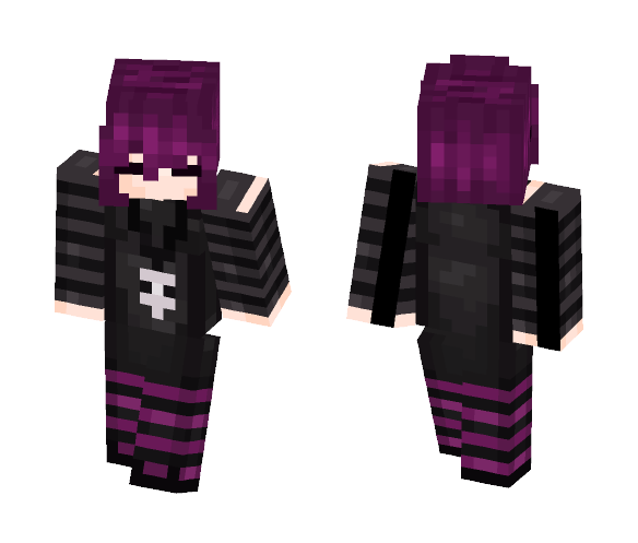 Invader Zim - Gaz - Female Minecraft Skins - image 1