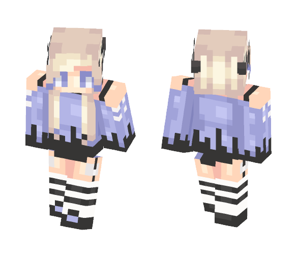Pitch Black Rain - Male Minecraft Skins - image 1