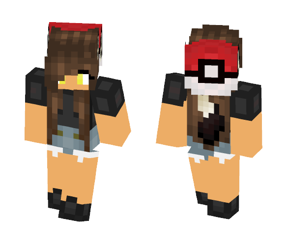 Pokemon Trainer FIXED. - Female Minecraft Skins - image 1