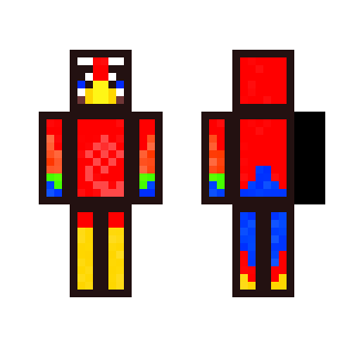 Lined parrot - Male Minecraft Skins - image 2
