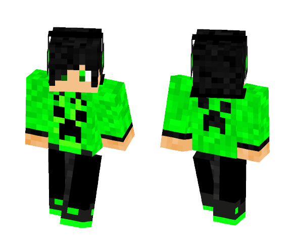 Creeper Boy - Boy Minecraft Skins - image 1