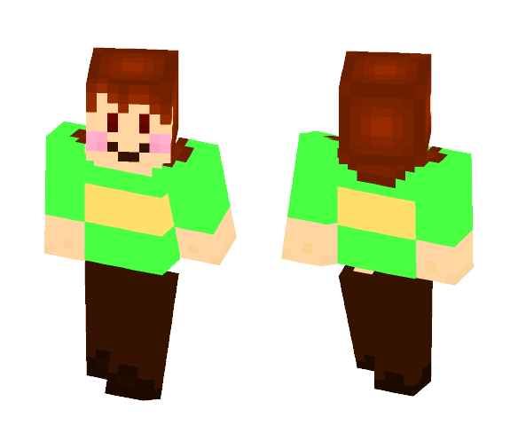 Chara (Undertale) - Interchangeable Minecraft Skins - image 1