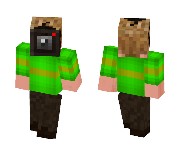 Cory/Chara (NewScapePro Undertale) - Male Minecraft Skins - image 1