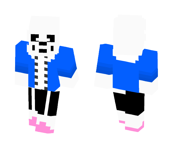 Sans (Undertale) - Male Minecraft Skins - image 1