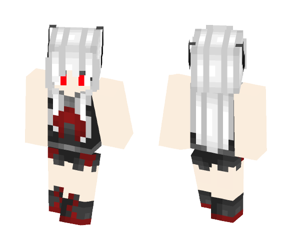 Demon girl - Girl Minecraft Skins - image 1