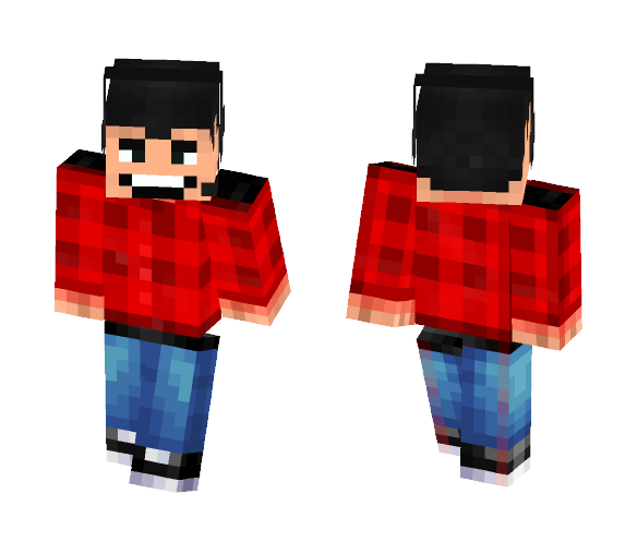 Markiplier Fnaf 4!! - Male Minecraft Skins - image 1