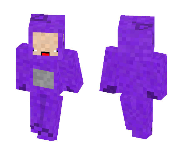 Download Free Derpy Purple Teletubby (1 of 6) Skin for Minecraft image 1 Derpy Purple Teletubby (1 of 6) - Male Minecraft Skins - image 1