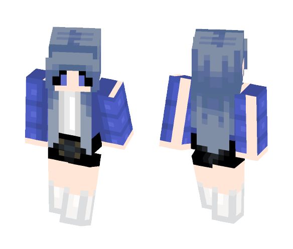 Flower~Human Fell Sans - Female Minecraft Skins - image 1