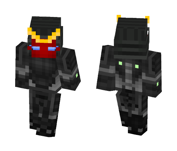 Nano samurai - Male Minecraft Skins - image 1