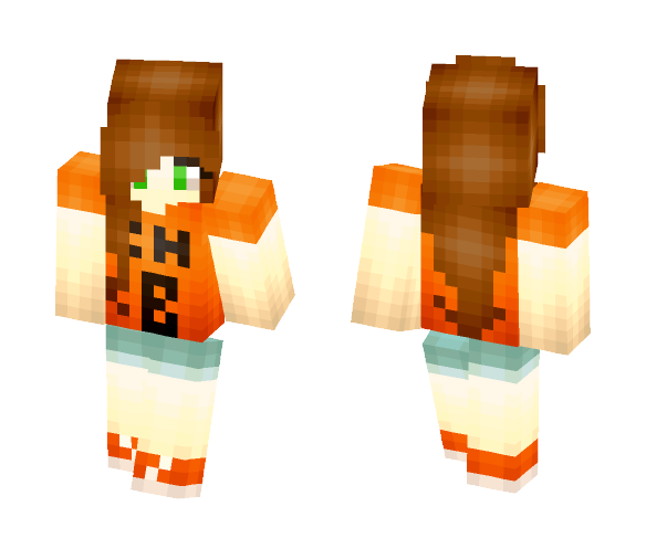 Demigod Girl-Camp Half-Blood - Female Minecraft Skins - image 1