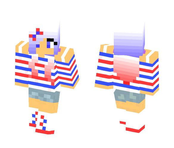 America - Female Minecraft Skins - image 1