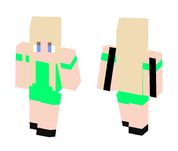 Download Free Popular party girl Skin for Minecraft image 1 Popular party girl - Girl Minecraft Skins - image 1