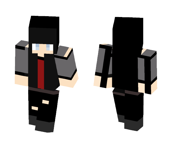 Goth Girl - Girl Minecraft Skins - image 1