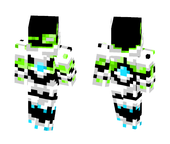 Futuristic Robot - Interchangeable Minecraft Skins - image 1