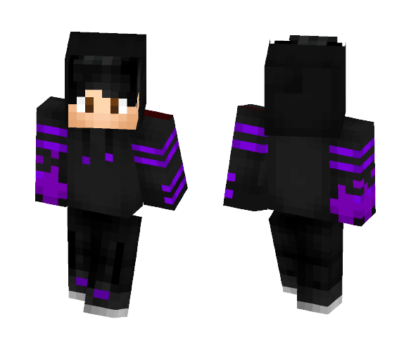 Purple Boy pvp - Boy Minecraft Skins - image 1