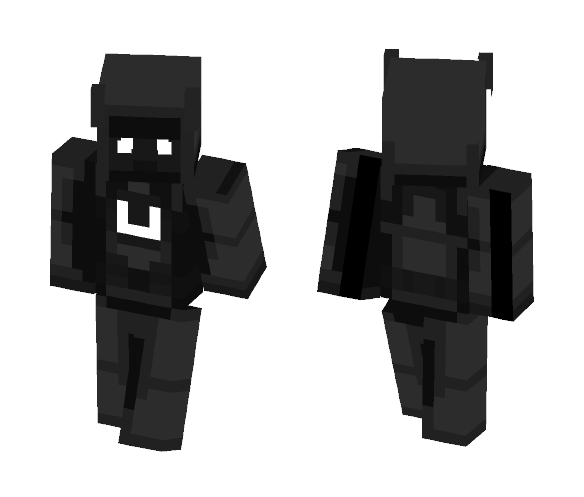I am the night! Rip-Off Batman - Batman Minecraft Skins - image 1