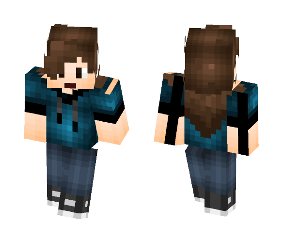 Download Free Casual Person Female Thing Skin for Minecraft image 1 Casual Person Female Thing - Female Minecraft Skins - image 1