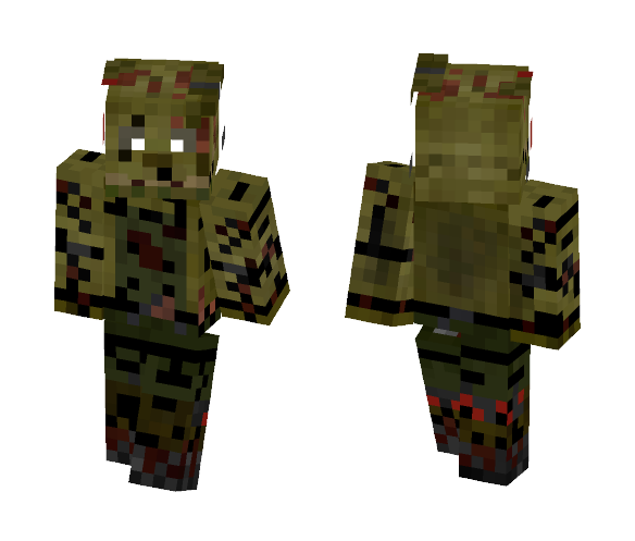 Springtrap [V3.6] (FNaF-3) - Male Minecraft Skins - image 1