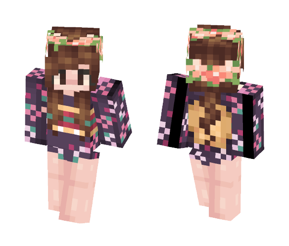 Mono my, OC (contest) - Female Minecraft Skins - image 1
