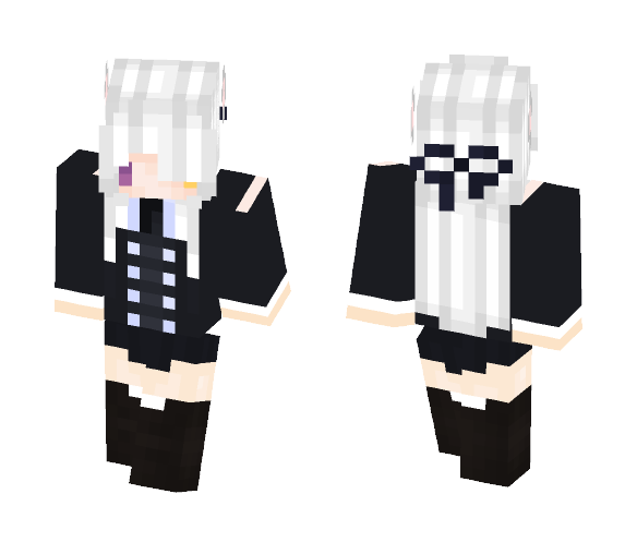 Miku Tasukete/Yukki Kitsune - Female Minecraft Skins - image 1