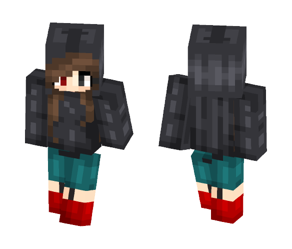 Download Free Murder Girl Skin for Minecraft image 1 Murder Girl - Girl Minecraft Skins - image 1