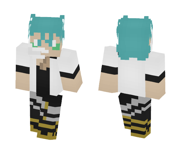 Download Free grimmjow -after defeat of aizen Skin for Minecraft image 1 grimmjow -after defeat of aizen - Male Minecraft Skins - image 1