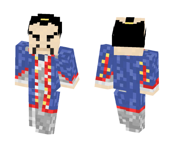 Download Free 18th Century Japanese Nobleman Skin for Minecraft image 1 18th Century Japanese Nobleman - Male Minecraft Skins - image 1
