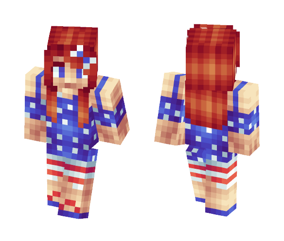 July 4th - Female Minecraft Skins - image 1