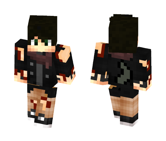 Download Free Adam plane crash skin Skin for Minecraft image 1 Adam plane crash skin - Male Minecraft Skins - image 1