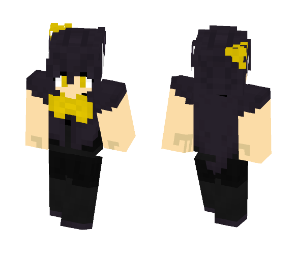 Shadow Freddy Human FFD - Female Minecraft Skins - image 1