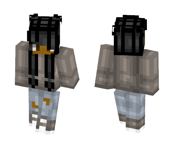 Download Free Casual Girl Skin for Minecraft image 1 Casual Girl - Girl Minecraft Skins - image 1