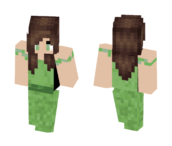 Download Free Cassia Reyes Matched Dress Skin for Minecraft image 1 Cassia Reyes Matched Dress - Female Minecraft Skins - image 1