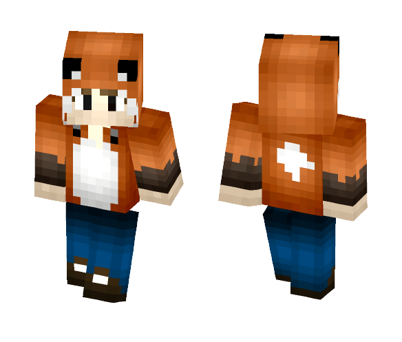 Download Free fox guy Skin for Minecraft image 1 fox guy - Male Minecraft Skins - image 1