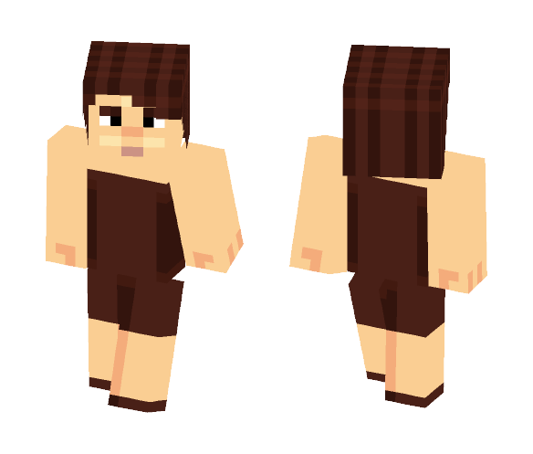 female story mode hair - Female Minecraft Skins - image 1