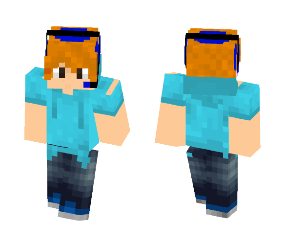 Orange Hair deadrazzor123 - Male Minecraft Skins - image 1