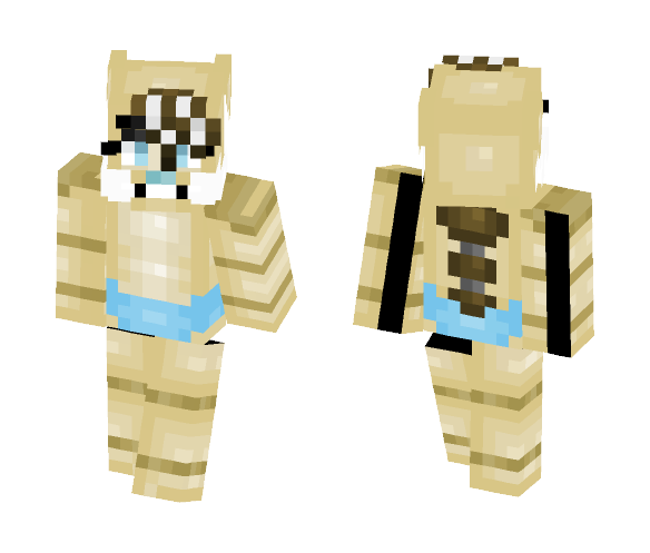Sara The Squirrel FNaF: Popgoes - Female Minecraft Skins - image 1